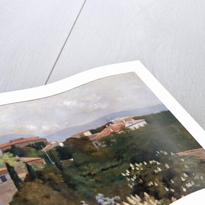 Hilltop houses in Trieste, c.1889 by Albert Letchford