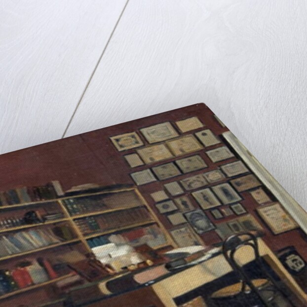 Corner of Sir Richard Burton's Study, 1889 by Albert Letchford