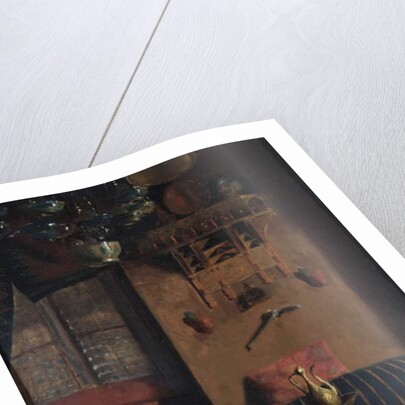 Sir Richard Burton's Smoking Room, 1889 by Albert Letchford