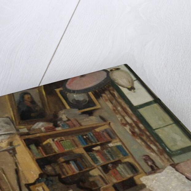 Corner of Sir Richard Burton's Study, 1889 by Albert Letchford