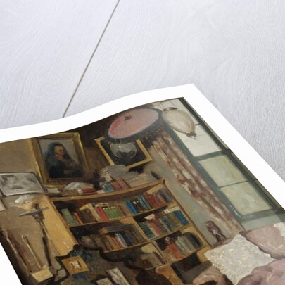 Corner of Sir Richard Burton's Study, 1889 by Albert Letchford