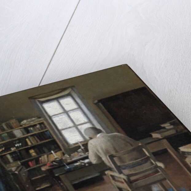 Sir Richard Burton in his Study, 1889 by Albert Letchford