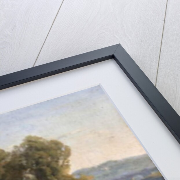 Thames at Richmond from Middlesex bank, looking towards Asgill House by Ramsay Richard Reinagle