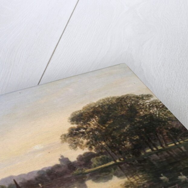 The River at Chiswick, c.1800 by Augustus Wall Callcott