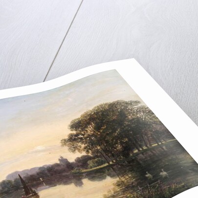 The River at Chiswick, c.1800 by Augustus Wall Callcott