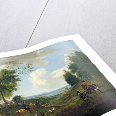 Hunting Scene by Jan Wyck