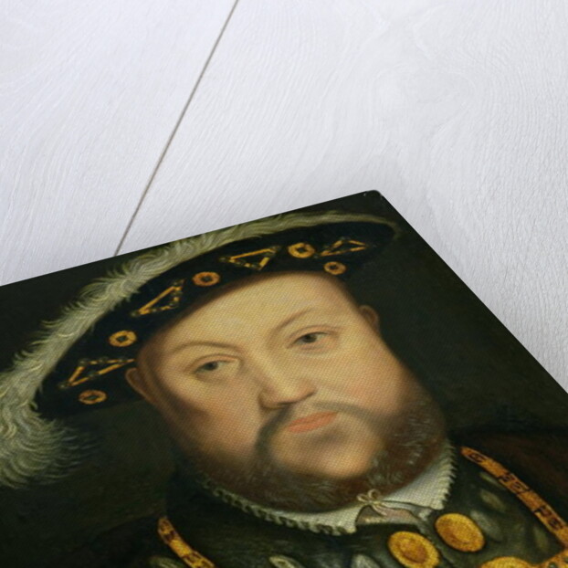 Portrait of Henry VIII in a Jewelled Chain and Fur Robes by The Younger Hans Holbein