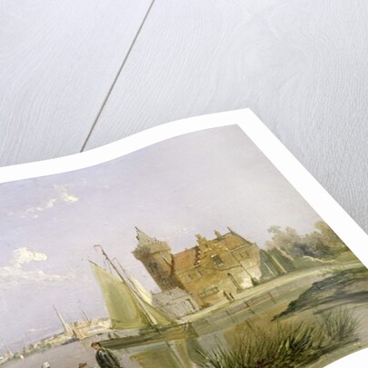 The House de Vraag, on the Amstel, Amsterdam by William R. Dommersen