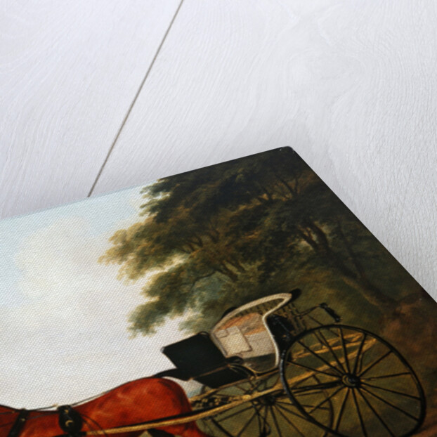 A Bay harnessed to a Tilbury by John Nost Sartorius