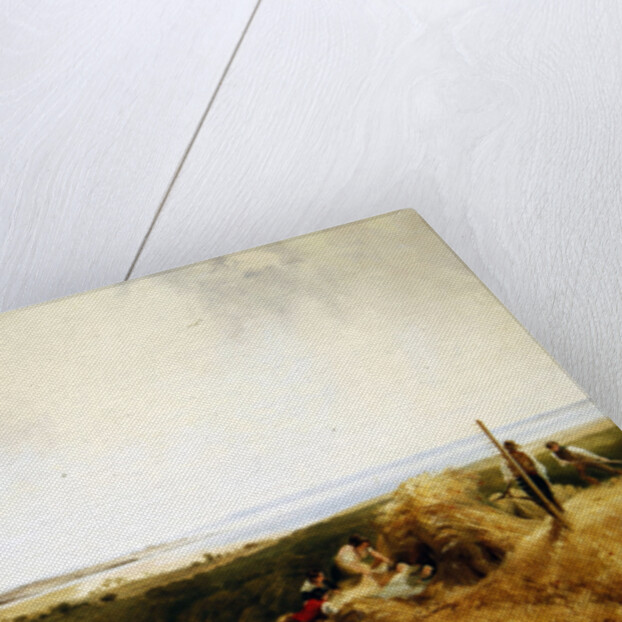 The Harvest Field, 1846 by Frederick Richard Lee