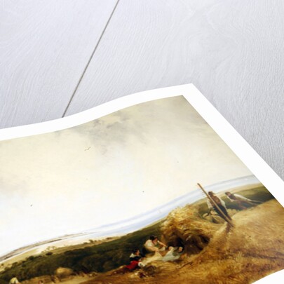 The Harvest Field, 1846 by Frederick Richard Lee