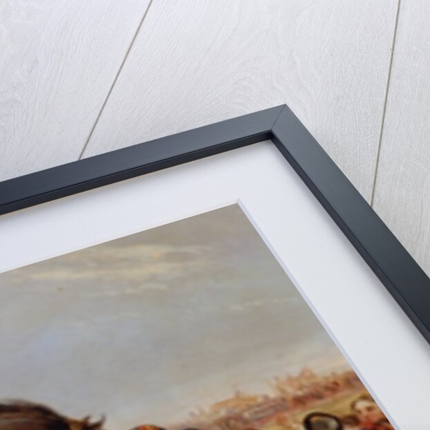 The Earl of Godolphin's 'Scham' with an Arab up, 1845 by Francis Calcraft Turner