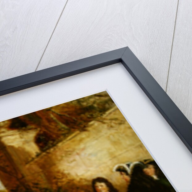 The Earl of Godolphin's 'Roxana' held by her jockey, 1845 by Francis Calcraft Turner