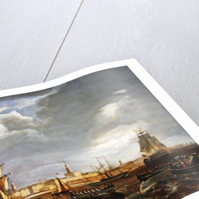 Shipping scene by John Lynn