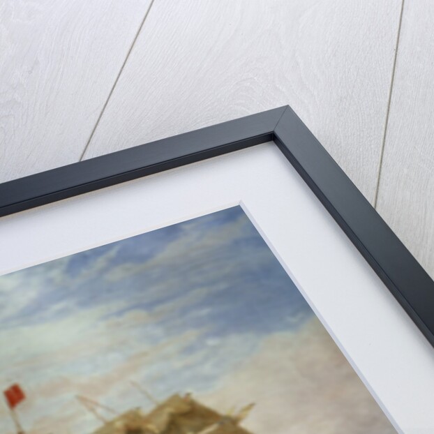 HM Ships 'Ganges' and 'Sapphire' off Pernambuco, 1829 by Emeric Essex Vidal