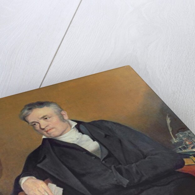 Rudolph Ackermann, 1810-14 by Francois Nicolas Mouchet