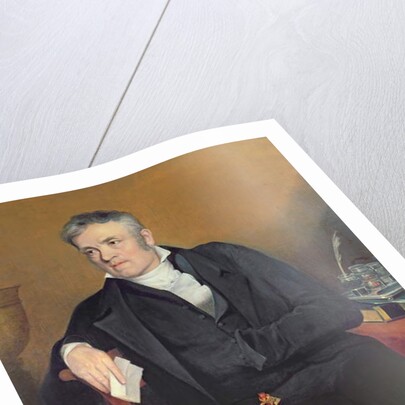 Rudolph Ackermann, 1810-14 by Francois Nicolas Mouchet