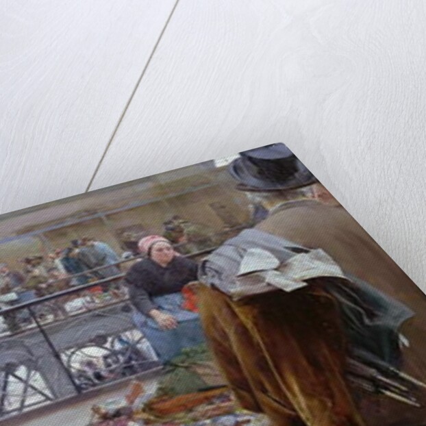 Le Carreau du Temple, Paris, 1890 by Luis Jimenez y Aranda