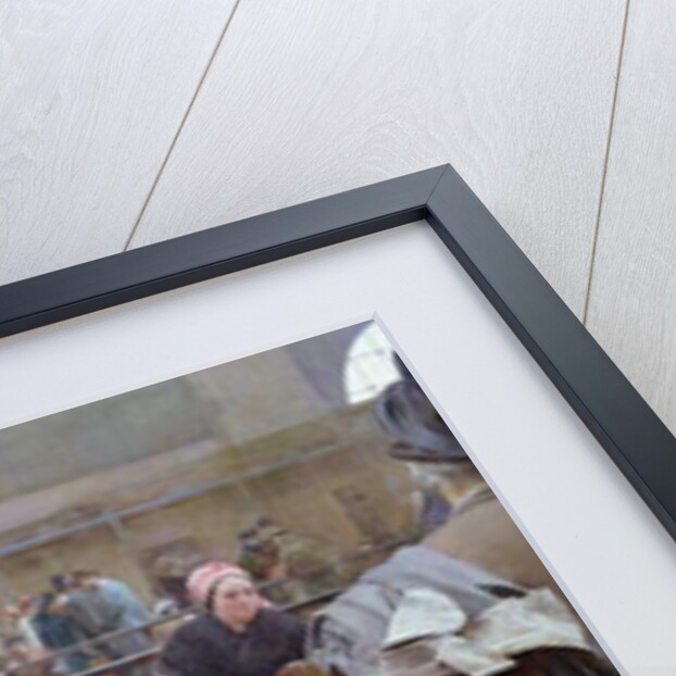 Le Carreau du Temple, Paris, 1890 by Luis Jimenez y Aranda