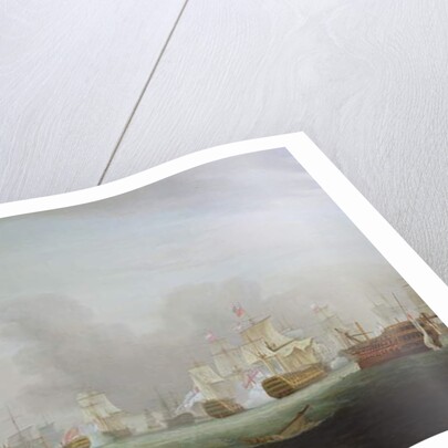 The Battle of the Glorious First of June, 1794 by Thomas Whitcombe