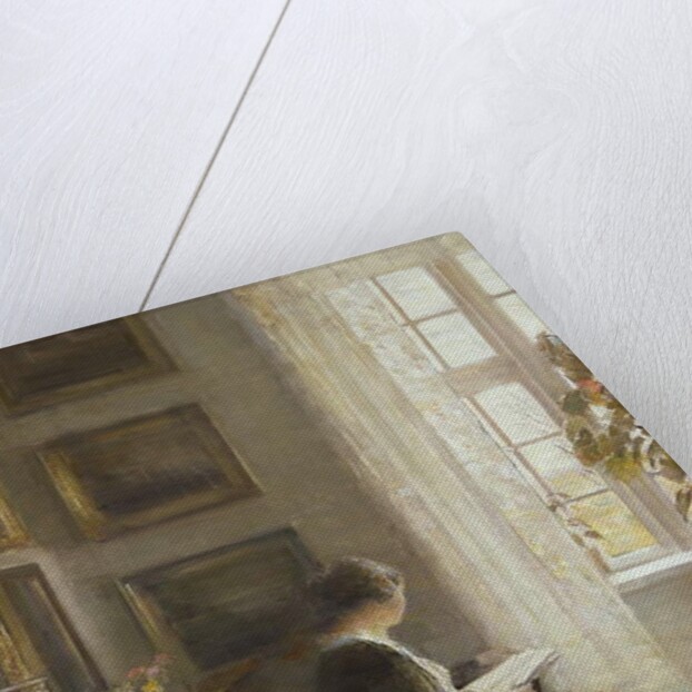 Reading by a Sunny Window by Carl Holsoe