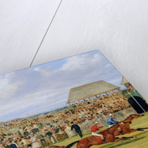 The Finish of the 1862 Derby, 1862 by Samuel Henry Alken