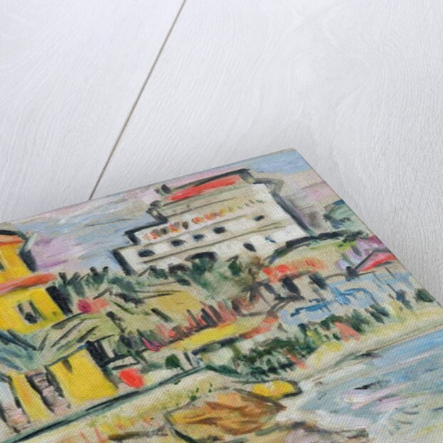 Mediterranean town by George Leslie Hunter