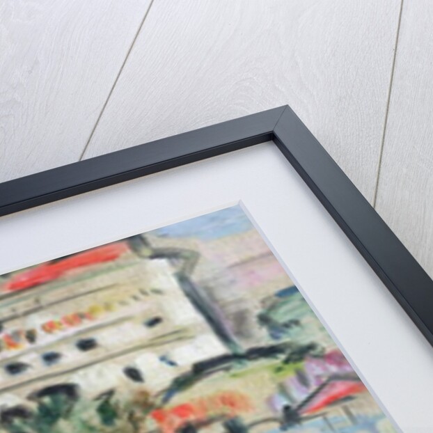 Mediterranean town by George Leslie Hunter