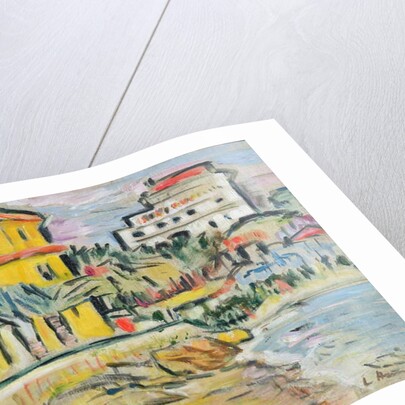 Mediterranean town by George Leslie Hunter