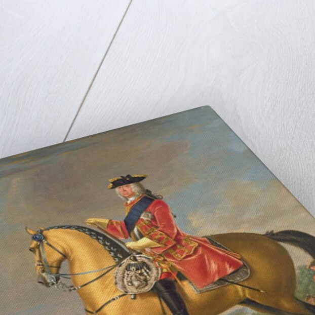 George II at the Battle of Dettingen by David Morier