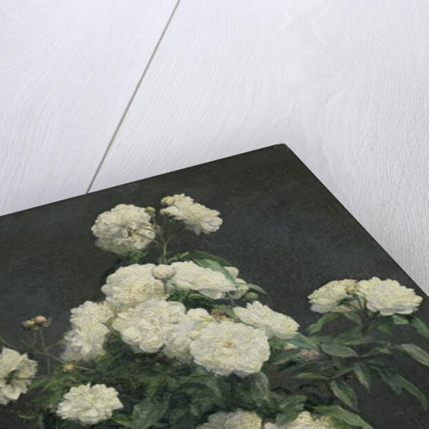 Still Life of White Peonies, 1870 by Ignace Henri Jean Fantin-Latour