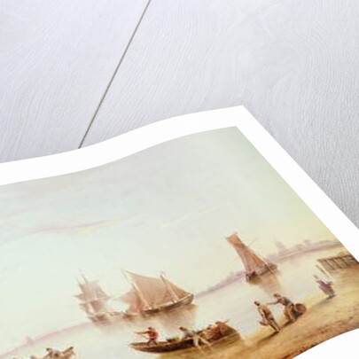 Ships in a Calm, 1873 by Henry Redmore