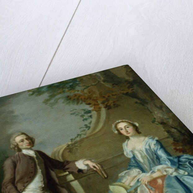 Portrait of a Gentleman and his Wife by Francis Hayman