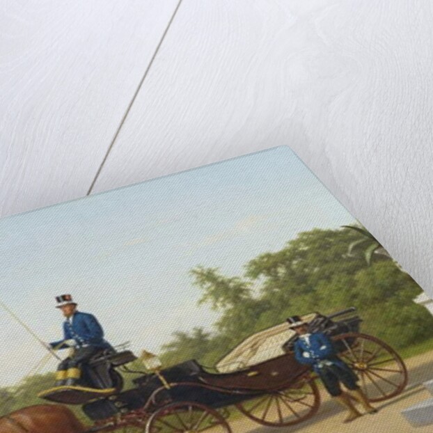 The Awaiting Carriage, 1865 by Willem Carel Nakken