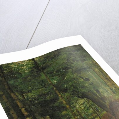 Study of sun shining through the trees, Concarneau by William Stott