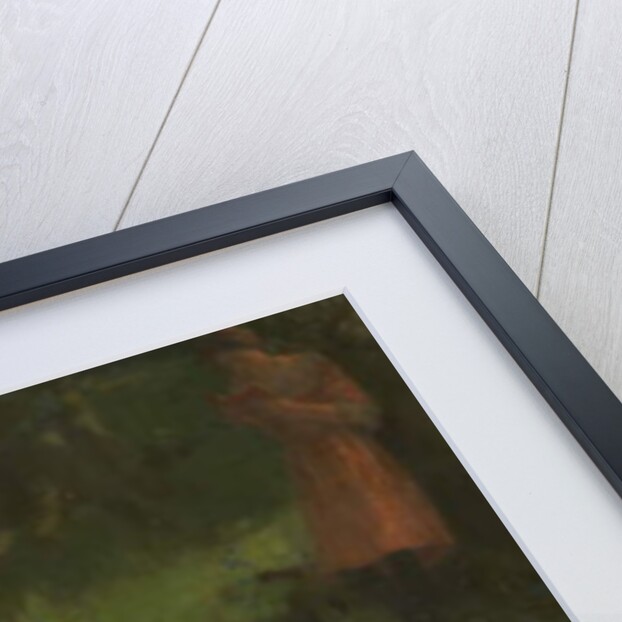 Hollyhocks 1890 by William Stott