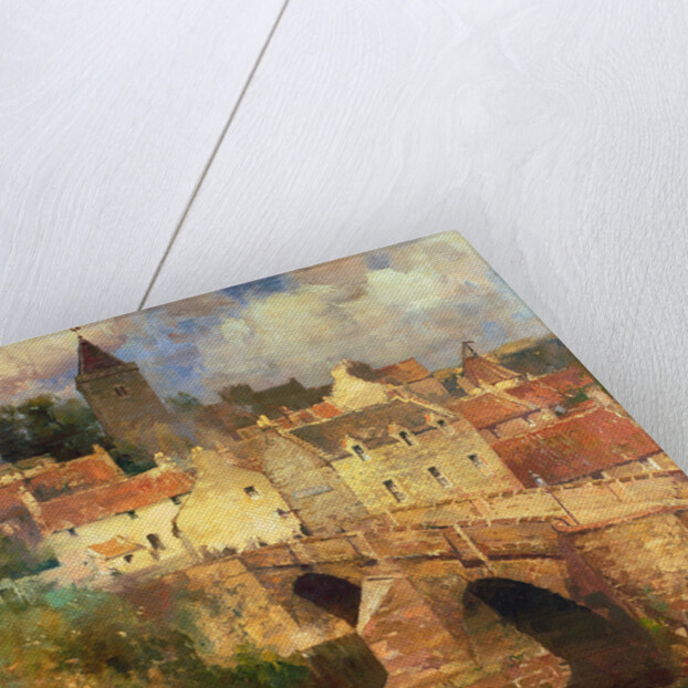 A Village in East Linton, Haddington by James Paterson