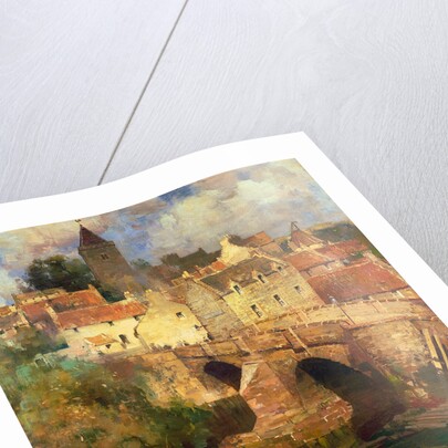 A Village in East Linton, Haddington by James Paterson