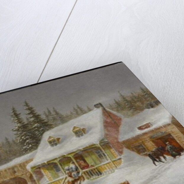 The Blacksmith's Shop. 1871 by Cornelius Krieghoff