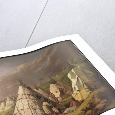 Indian Encampment on Lake Huron, c.1845 by Paul Kane