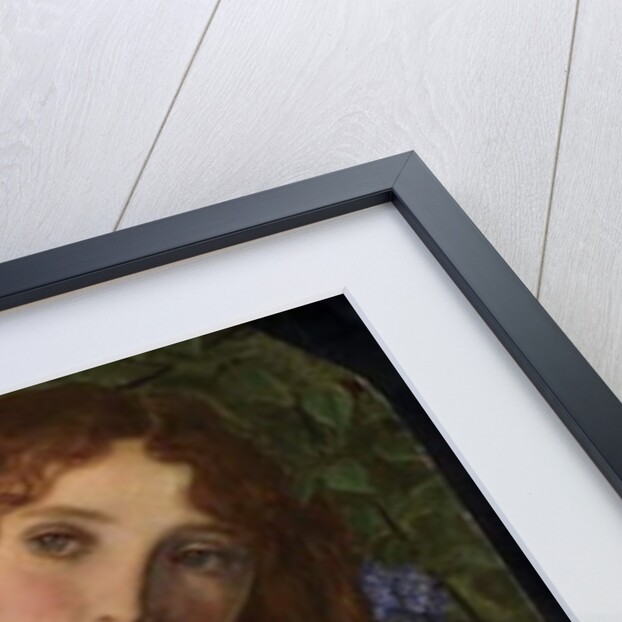 The Lady with the Lilacs, 1863 by Arthur Hughes