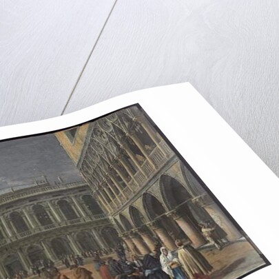 The Molo Looking West by Luca Carlevaris