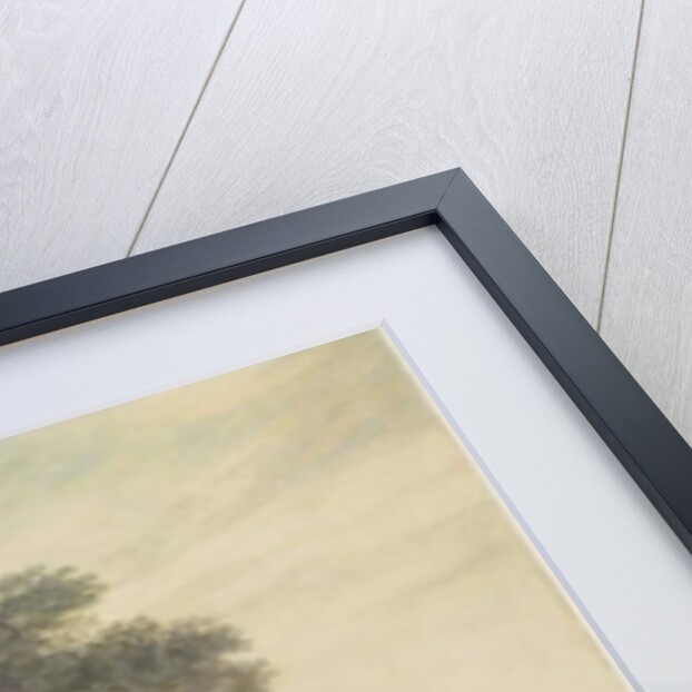 The Lake of Albano and Castel Gandolfo, c.1778 by John Robert Cozens