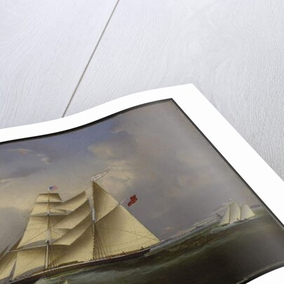 The 'Ocean Bride' Leaving Halifax Harbour, 1854 by John O'Brien