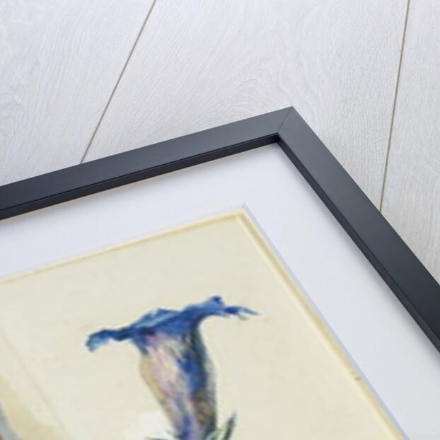 Study of a Feather, Flanked by Two Studies of a Gentian, 1875 by John Ruskin