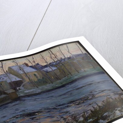 Moret, Winter, 1895 by Maurice Galbraith Cullen