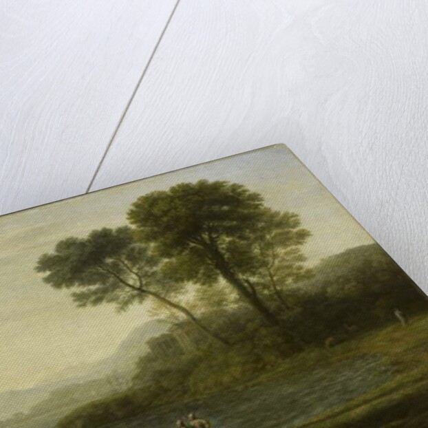 The Embarkation of Carlo and Ubaldo, 1667 by Claude Lorrain