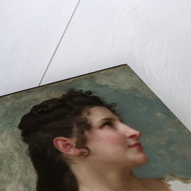 Study of a Girl's Head, c.1890 by William-Adolphe Bouguereau