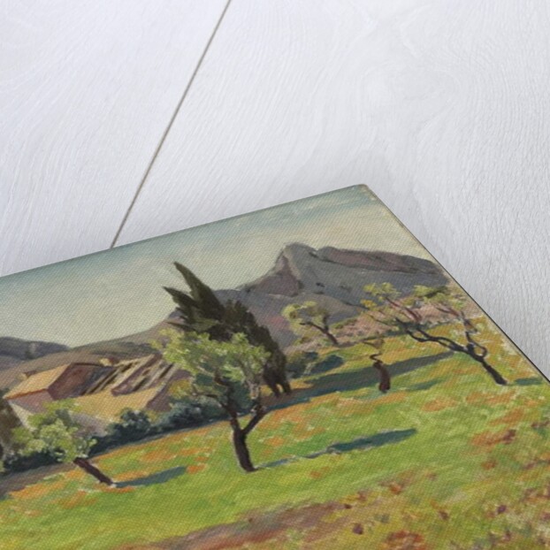 Le Mas de Berne pres St. Remy, Provence, 1927 by Roger Eliot Fry