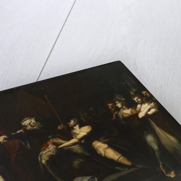 Lear Banishing Cordelia, c.1784-90 by Henry Fuseli